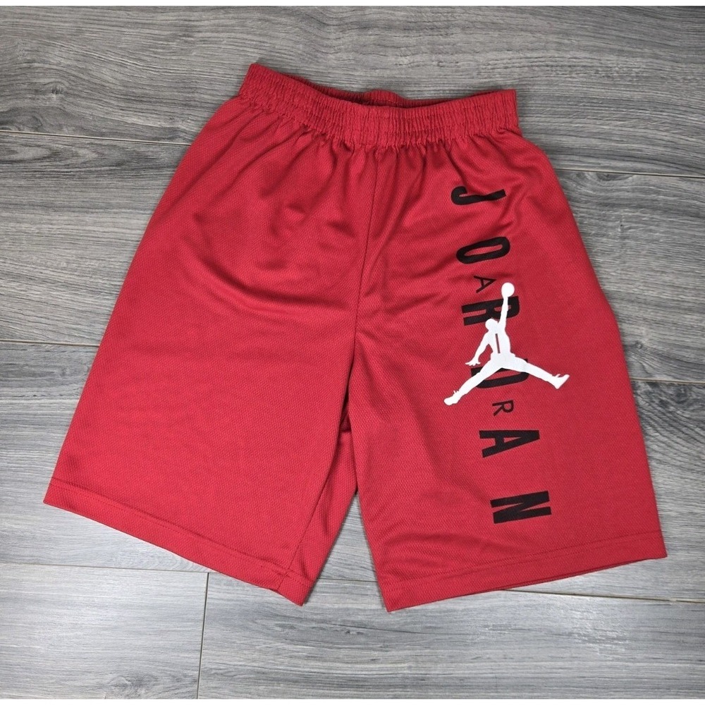 Air‎ Jordan Shorts Youth Teen Large Red Basketball Jumpman